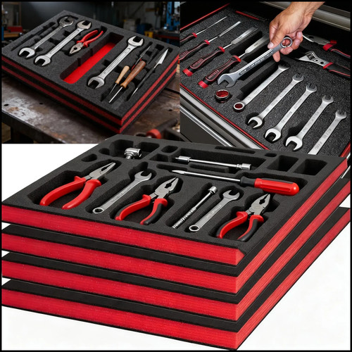 Cuttable tool box foam inserts - cuttable,